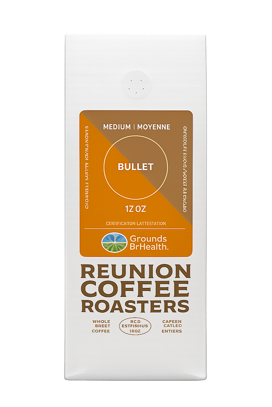 Reunion Coffee Roasters Bullet coffee beans