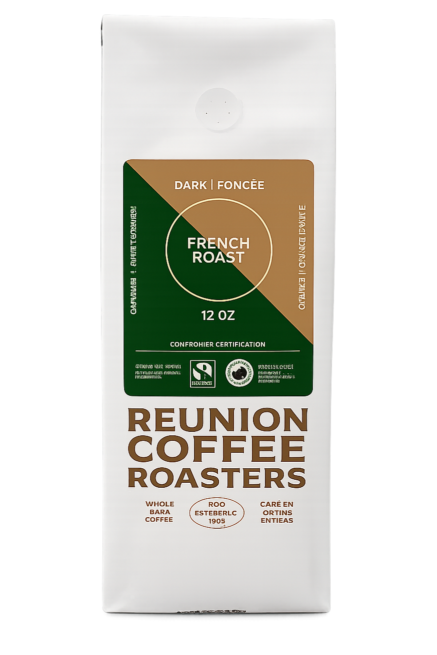 Reunion Coffee Roasters French Roast coffee beans